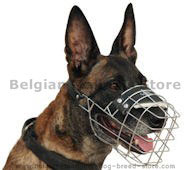 Malinois Wire Dog Muzzle- Best Wire Dog Muzzle for Malinois M9