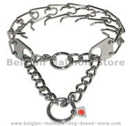 Herm Sprenger Stainless Steel Prong Collar 4mm Belgian Malinois