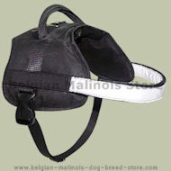 Service dog harness for Belgian Malinois w/h Velcro patches