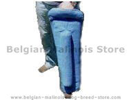 Dog protection leg sleeve with bite bar