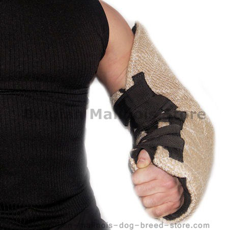 jute hidden bite sleeve