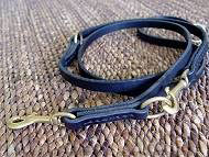 Leather dog leash for training, walking, tracking Leather dog leash for training, walking, tracking