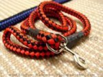 Cord nylon dog leash for large dogs- dog lead