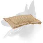 Belgian Malinois Puppy Jute Bite Tug Without Handles