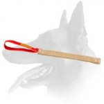 Belgian Malinois Jute Pocket Toy with Loop-like Handle