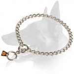 Belgian Malinois Stainless Steel Choke Dog Collar with Quality Label