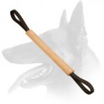 Belgian Malinois Hard pocket Bite Roll Made of Leather with Handles