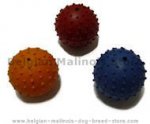 Rubber Squeaky Ball Dog Toy 2 3/8''(6cm)-Belgian Malinois Toys
