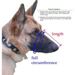 Dogline Adjustable Muzzle with Mesh_1