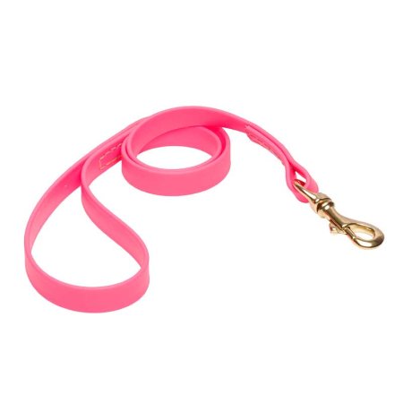 Pink Waterproof Belgian Malinois Leash Made of Biothane