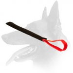 Belgian Malinois French Linen Puppy Bite Tug 1 3/4 inch x 12 inch with Handle