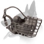 Incredible Fully Padded Wire Cage Muzzle for Your Belgian Malinois