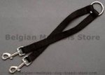 Nylon 2-Way Couplers Leash for 2 Belgian Malinois