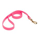 Pink Waterproof Belgian Malinois Leash Made of Biothane_1
