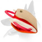 "Prof Bite Pillow" Leather Covered for Advanced Belgian Malinois Training