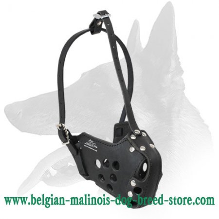 Get Belgian Malinois Police Muzzle