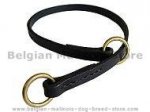Professional Silent Leather Choke Collar