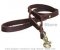 Double Handle Leather Leash For Belgian Malinois