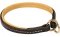 Extra Durable Padded Leather Choke Collar
