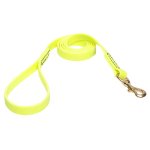 Yellow Waterproof Belgian Malinois Leash Made of Biothane_2