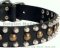 Chic Leather Collar With Hand-Set Studs And Cones