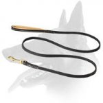 'Comfy Control' Belgian Malinois Leather Leash