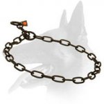 Belgian Malinois Stunning Black Stainless Steel Fur Saver