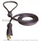 1/2 inch Leather Round Dog Leash for Belgian Malinois