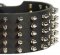 Marvellous Leather Collar With Spikes