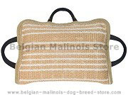 3 Handled Bite Pillow-Training Jute Bite PAD Malinois training 3 Handled Bite Pillow-Training Jute Bite PAD Malinois training