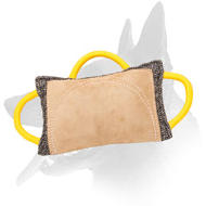 Advanced Belgian Malinois Bite Pad made of French Linen with Handles Advanced Belgian Malinois Bite Pad made of French Linen with Handles