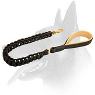 Anti-pulling Handcrafted Leather Leash for Belgian Malinois