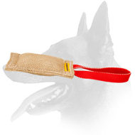 Belgian Malinois Jute Puppy Bite Tug with One Handle Belgian Malinois Jute Puppy Bite Tug with One Handle