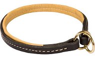 Extra Durable Padded Leather Choke Collar