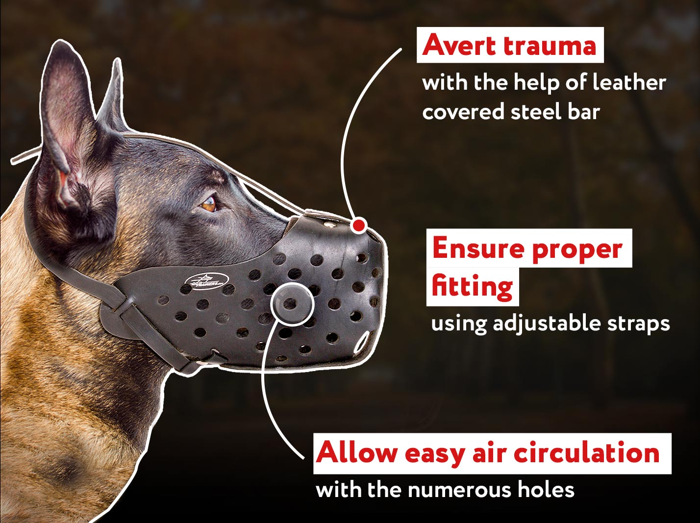 Get Belgian Malinois Attack Muzzle