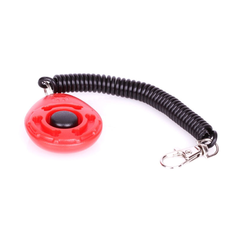 Colorful Plastic Dog Training Clicker [TE3R1016 Plastic Dog Clicker