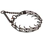 Strong Herm Sprenger Belgian Malinois Pinch Prong Collar of Black Stainless Steel - 2.25 mm (1/11 inch)