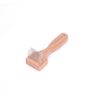 "Tidy Look" Wooden Brush/Comb With Metal Teeth for Belgian Malinois