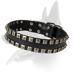 Notable Malinois Leather Collar For Activities