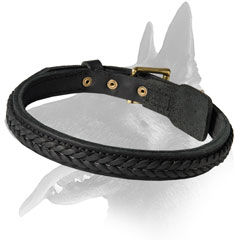 Belgian Malinois Multifunctional Leather Collar