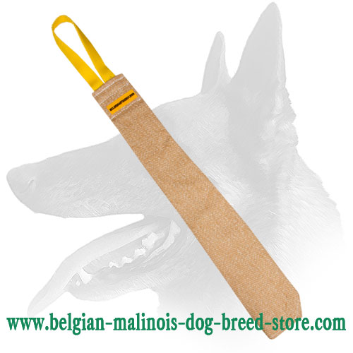 Jute Belgian Malinois Bite Rag for Puppy Training