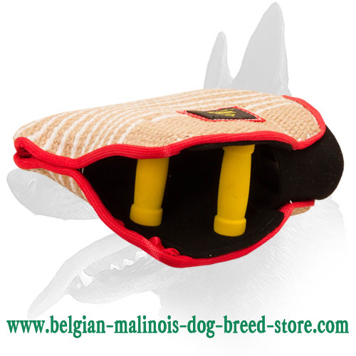 New 2023 Belgian Malinois Jute Bite Builder Sleeve for Training Puppies and Young Dogs