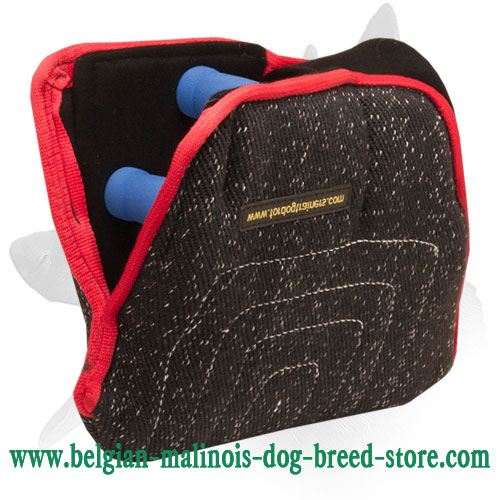 "Beef-up" Belgian Malinois French Linen Bite Builder for Young Dogs Sleeve Training