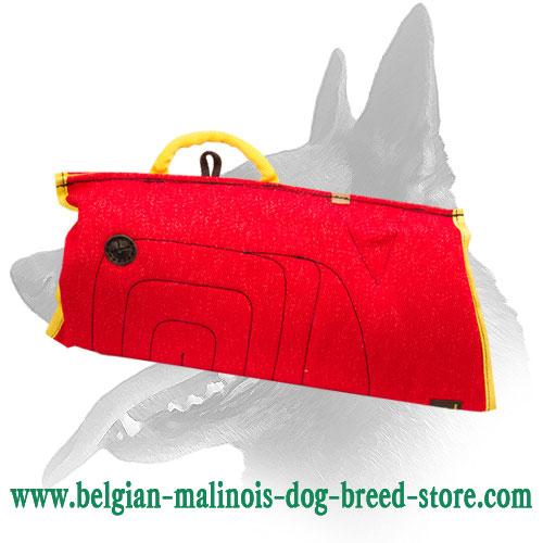 Belgian Malinois Soft French Linen Bite Sleeve