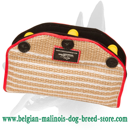 New 2023 Belgian Malinois Puppy and Young Dog Bite Builder made of Jute - 30% DISCOUNT