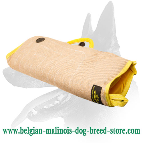 Super Soft and Durable Belgian Malinois Jute Puppy Bite Sleeve