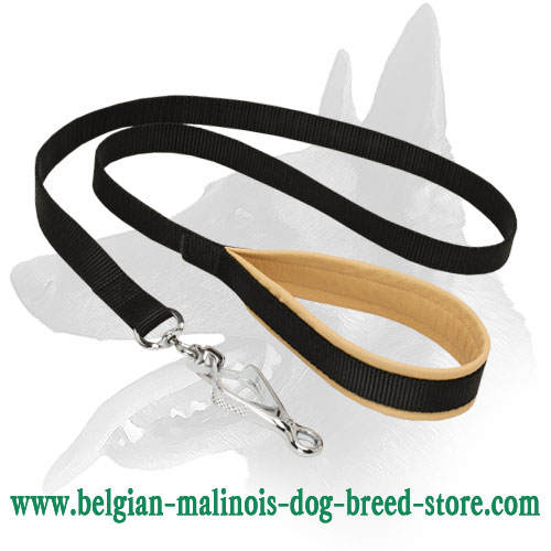 'Gentle Touch' Multifunctional Belgian Malinois Nylon Leash