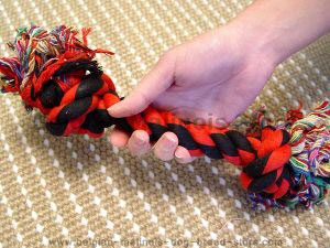 2-Knot Fiber Bone to Keep Teeth Clean And Tartar Free!