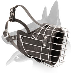 Muzzle for Belgian Malinois breed super durable 